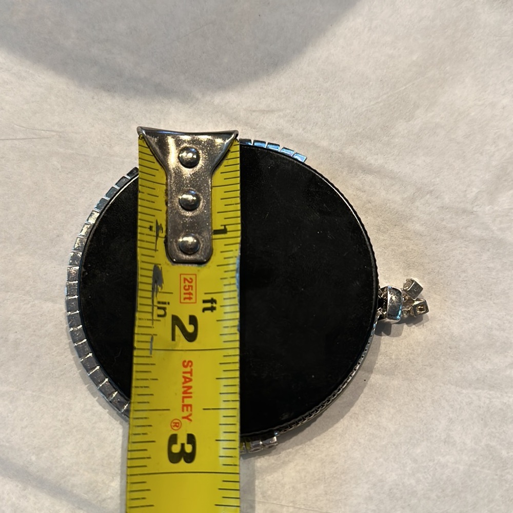 Rhinestone Adjustable Bracelet Euc - image 8